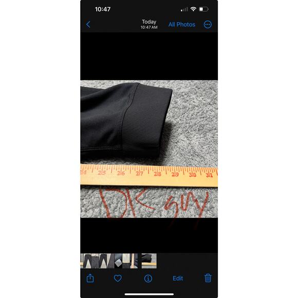 Lululemon ABC Jogger Pants Mens Medium Athletic Pants Drawstring Dark Gray - Picture 8 of 9